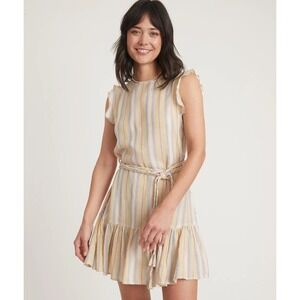 Marine Layer Laney Mini Dress in Beachy Stripe